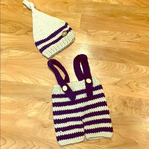 Infant photo prop outfit